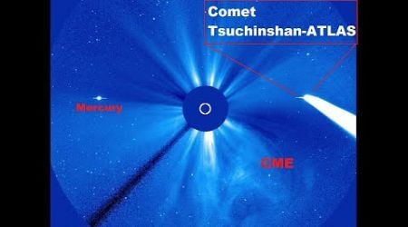 X-Class Flare Hurled A Significant CME Into Space - The CME Will Hit Both The Comet And Earth