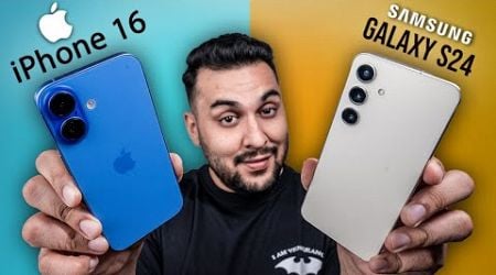 TIME HAS CHANGED ! - iPhone 16 vs Samsung S24