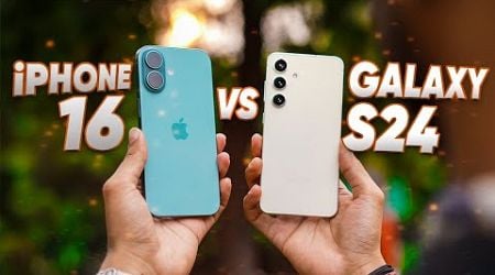 iPhone 16 vs Samsung S24 - Best Compact Powerful Flagship 2024 !!