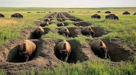 EUROPEAN BISON - Spain&#39;s Crazy Experiment: Scientists Shocked by the Results!