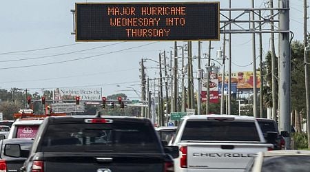 Time to evacuate is running out as Hurricane Milton closes in on Florida