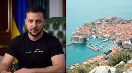 Dubrovnik on high alert as Zelensky arrives