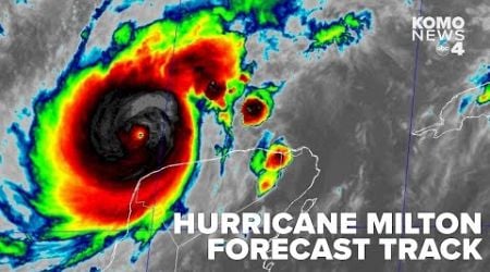 Hurricane Milton: Forecast wind threat, heavy rain and storm surge