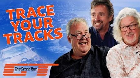 Jeremy Clarkson, Richard Hammond &amp; James May Play Trace Your Tracks | The Grand Tour