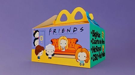 McDonald's Spain Celebrates 'Friends' 30th Anniversary With An Adult Happy Meal