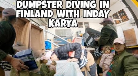 BUHAY BASURERA SA FINLAND | DUMPSTER DIVING IN FINLAND | THAI-FINNISH PERO PUSONG PINAY