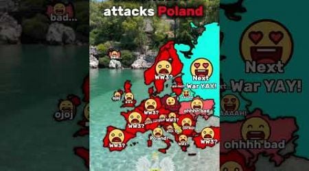 Russia attacks Poland? #poland #russia #mapper #mapping #europe #viralshort #historymap #geography