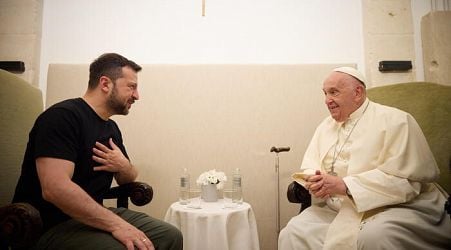 Pope to receive Zelensky Friday