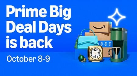 Amazon Prime Big Deal Days 2024 comes back October 8-9; some deals are already live