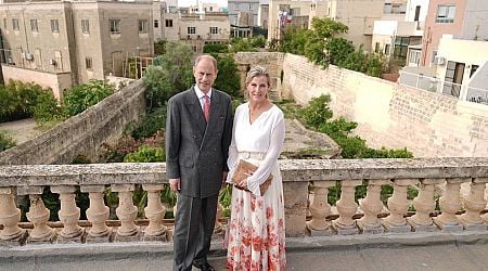 Duke and Duchess of Edinburgh recreate picture of late Queen and Prince Philip