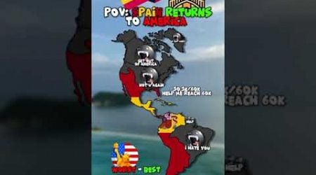 POV: Spain returns to america #europe #mapper #mapping #geography #viral #edit #memes #map #sub