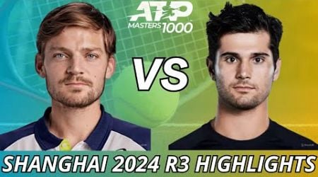 David Goffin vs Marcos Giron | Highlights | Shanghai 2024