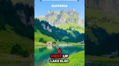 SLOVENIA| Social Media v Reality! #shorts #travel