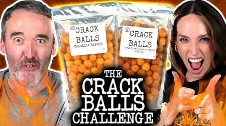 Irish People Try The Spicy Crack Balls Challenge