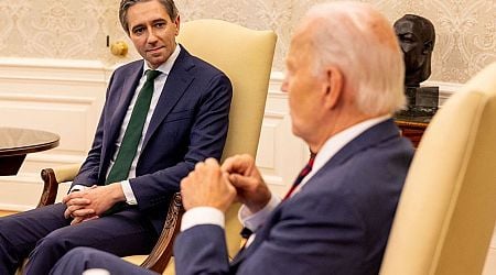 Taoiseach Simon Harris predicts Joe Biden will be a 'frequent visitor' to Ireland after presidency