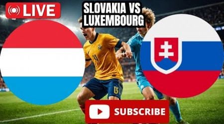 Slovakia U19 vs Luxembourg U19: LIVE Match Stream