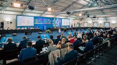 Minister Glushkov Participates in Discussions at 18th Conference of Ministers of Sports