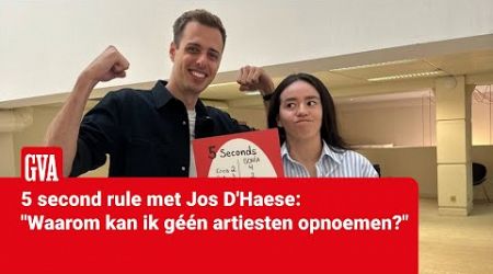 Wij testen de reflexen van Jos D&#39;Haese (PVDA)