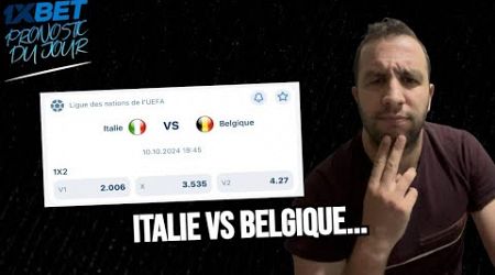 PRONOSTIC DU JOUR | ITALIE vs BELGIQUE | Partenaire 1Xbet...