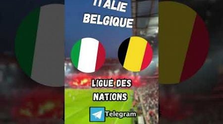 Pronostic Foot | ITALIE - BELGIQUE | UEFA Ligue Des Nations