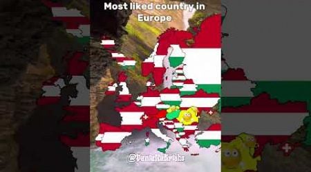 Austria VS Hungary #map #mapper #mapping #geography #country #countryballs #youtubeshorts #shorts