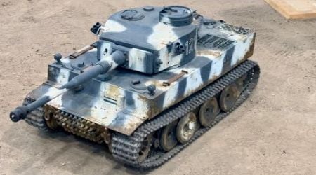 Amazing WW2 RC Tanks! Tiger, Sherman, Military Vehicles Wehrmacht | US Army