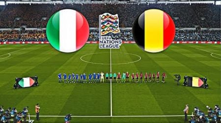 ITALY vs BELGIUM | UEFA NATIONS LEAGUE 2024/25