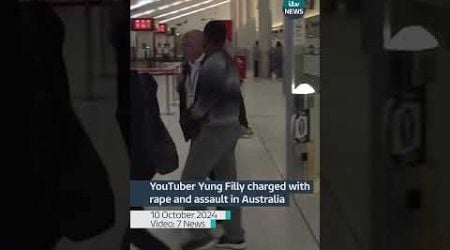 Youtuber Yung Filly has been charged with rape and assault in Australia #itvnews