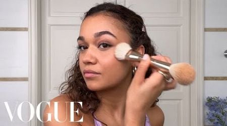 Outer Banks&#39;s Madison Bailey Only Uses Highlighter in One Place | Beauty Secrets | Vogue