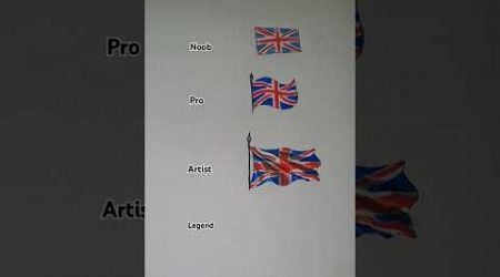 Draw United Kingdom Flag #drawing #tutorial #art #dessin #easydrawing #satisfying