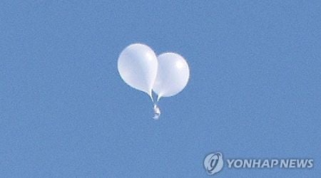 N. Korea sends more trash balloons toward S. Korea: JCS