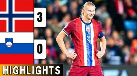 Norway Vs Slovenia 3-0 | EXTENDED HIGHLIGHTS | UEFA Nations League | Erling Haaland Norway