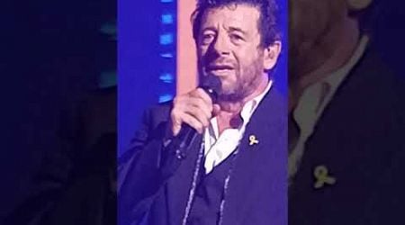 concert Patrick Bruel Zenith de Lille 9 octobre 2024 danse pour moi + tic tic tac