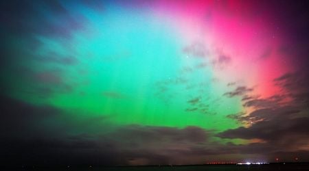 Photos: Northern Lights visible to naked eye in Netherlands last night