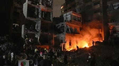 At least 22 killed in air strikes on Beirut areas Israel says are linked to Hezbollah