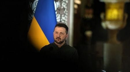 Volodymyr Zelenskyy presents Ukraine &#39;victory plan&#39; to allies on tour of Europe