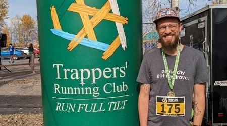 This man was born with one lung, and is hoping to conquer a Labrador half-marathon