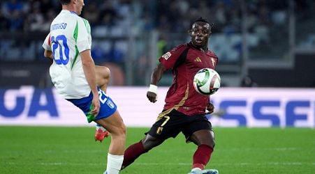 Nations League: Italy held to 2-2 draw by Belgium