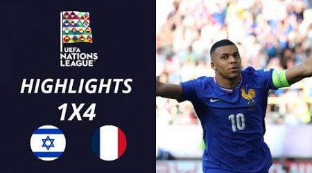 UEFA Nations League | France vs Israel 4-1 Highlights | 2024