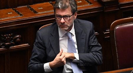 'We cut taxes, we answer with facts' says Giorgetti