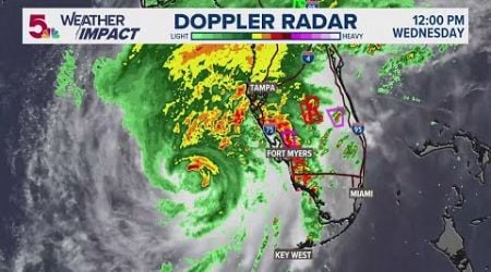 Hurricane Milton: Closing in on Florida