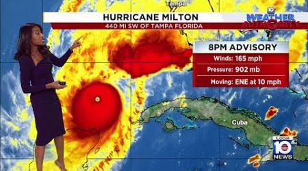 Hurricane Milton: 8 p.m. Advisory