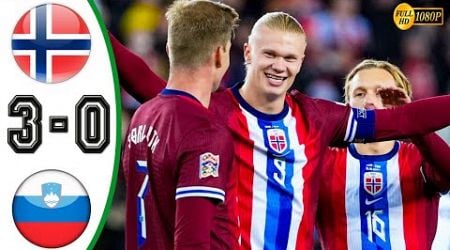 Norway vs Slovenia 3-0 Highlights &amp; All Goals 2024 HD