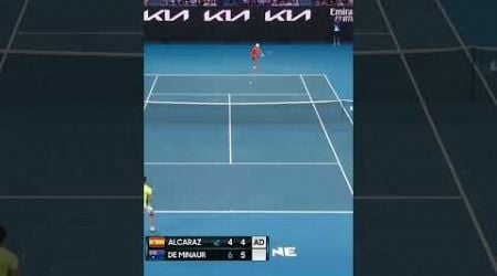 What a point from Alcaraz #australianopen #tennis #alcaraz