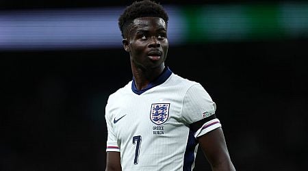 Bukayo Saka set for scan as Arsenal nervously await update after England injury blow