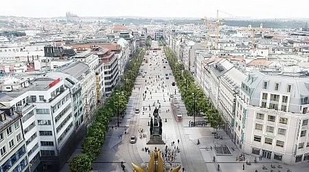 City unveils new design for Prague's Wenceslas Square