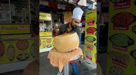 First Time 40kg Italy Cheese Block Pasta In Mumbai Street | #shorts #short #food