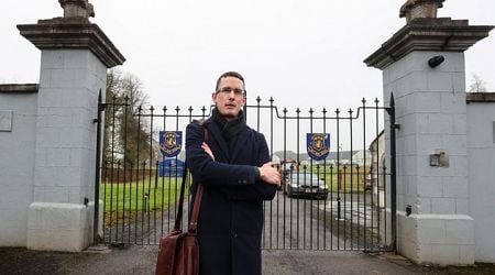 Enoch Burke sent back to jail after again refusing to abide order to stop attending school he was sacked from