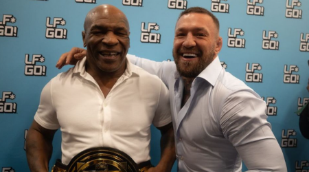 Mike Tyson meets up with Conor McGregor weeks out from Jake Paul fight