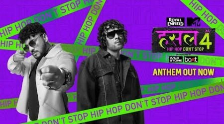 MTV Hustle 4 | Anthem | by Raftaar &amp; Ikka